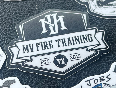 MV Fire Training - Sticker